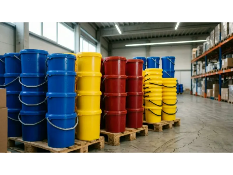 Fabricante de moldes para cubos de plástico de primera calidad para Europa: 100% listo para PCR y energéticamente eficiente
